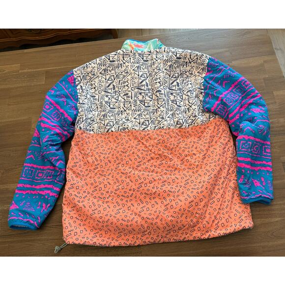 Chubbies Wanderers Club Pullover Reversible Sherpa Jacket XXL Men's Retro VTG - Picture 2 of 6